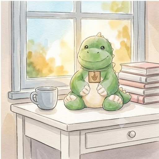 Magnus the Dino with Otto in Stuttgart