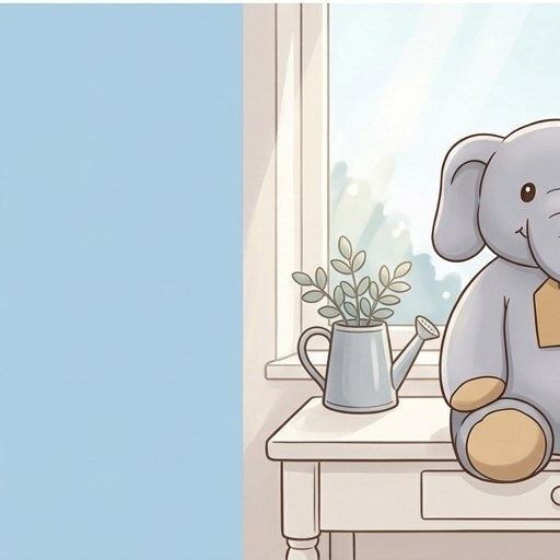 Clementine the Elephant with Eero in Helsinki
