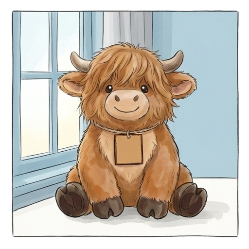 Maeve the Highland with Annika in Zurich